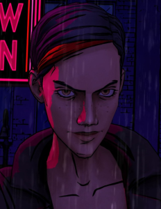 (Fig. 2) Bloody Mary's first appearance in "The Wolf Among Us".