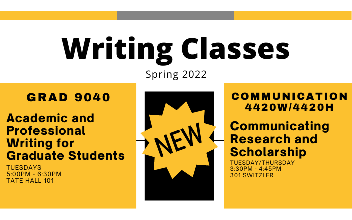 new writing classes graphic