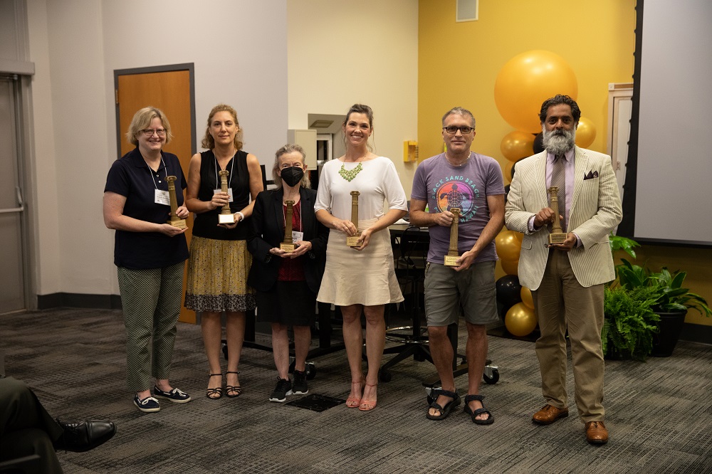 photo of all 2022 WI Teaching Award winners