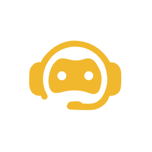 robot head wearing headphones